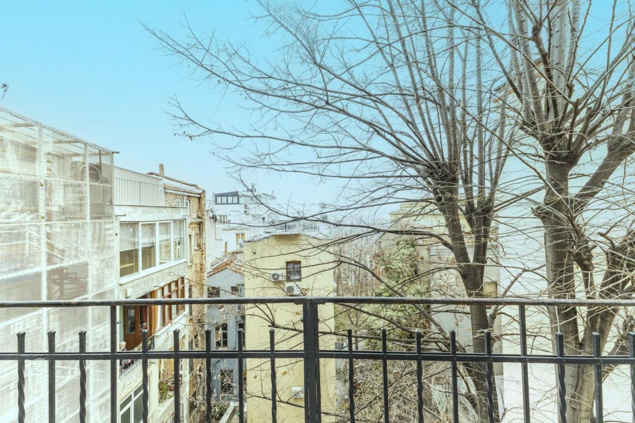 Ferienwohnung Flat With Balcony And Bosphorus View In Beyoglu Istanbul Exterior foto